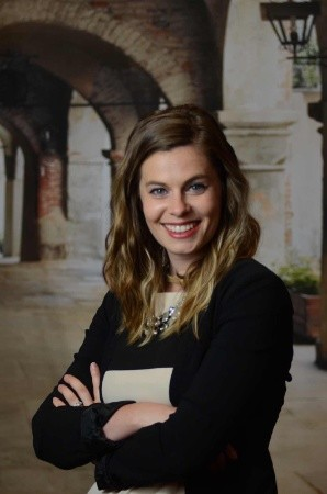 A portrait photo of Emma Pautler, Marketing Director for Export Delaware.