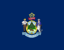The Maine State flag
