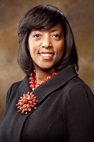 A portrait photo of Denise Thomas, World Trade Center Arkansas Director of External relations.